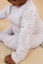 Load image into Gallery viewer, Bamboo Zip Romper | Gingham & Goose