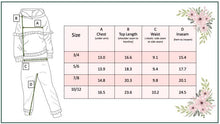 Load image into Gallery viewer, Kids Gray & Flower Hoodie Lounge Set