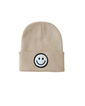 Load image into Gallery viewer, Smiley Beanie | Beige
