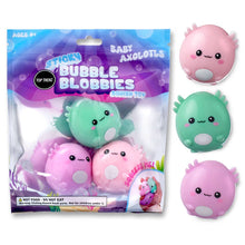 Load image into Gallery viewer, Sticky Bubble Blobbies - Baby Axolotls
