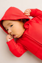 Load image into Gallery viewer, Red Hoodie Jumpsuit
