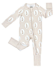 Load image into Gallery viewer, Bamboo Zip Romper | Gingham & Goose