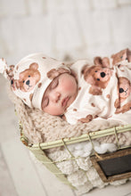 Load image into Gallery viewer, Infant Brown Teddy Bear Baby Gown