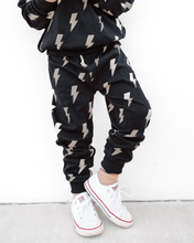 Load image into Gallery viewer, Jogger Set | Black Bolts