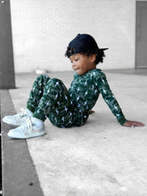 Load image into Gallery viewer, Bamboo Two Piece Set | Green Camo Bolts