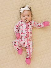 Load image into Gallery viewer, Bamboo Zip Romper | Bootsberry Cowgirl
