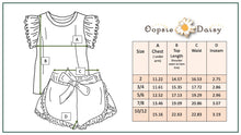 Load image into Gallery viewer, Girls Pink Lace Checkered Ruffle Short Set
