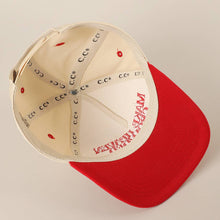 Load image into Gallery viewer, MAKE HEAVEN CROWDED Embroidery Baseball Cap: BROWN / One Size
