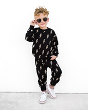 Load image into Gallery viewer, Jogger Set | Black Bolts
