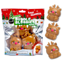 Load image into Gallery viewer, Sticky Bubble Blobbies - Reindeers
