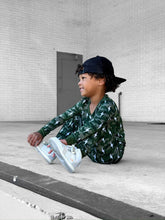 Load image into Gallery viewer, Bamboo Two Piece Set | Green Camo Bolts
