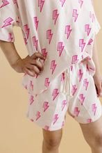 Load image into Gallery viewer, Shorts Set | Pink Bolts
