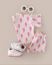 Load image into Gallery viewer, Shorts Set | Pink Bolts
