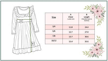 Load image into Gallery viewer, Kids Gray Silver Velvet Ruffle Fancy Dress
