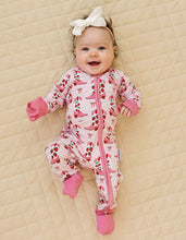 Load image into Gallery viewer, Bamboo Zip Romper | Bootsberry Cowgirl
