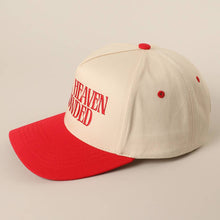 Load image into Gallery viewer, MAKE HEAVEN CROWDED Embroidery Baseball Cap: BROWN / One Size
