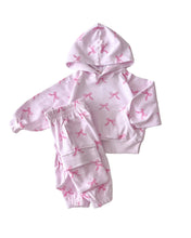 Load image into Gallery viewer, Cargo Jogger Set | Pink Bows
