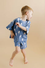 Load image into Gallery viewer, Shorts Set | Blue Bolts

