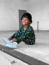 Load image into Gallery viewer, Bamboo Two Piece Set | Green Camo Bolts
