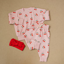 Load image into Gallery viewer, Jogger Set | Blush &amp; Cherry
