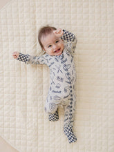 Load image into Gallery viewer, Bamboo Zip Romper | Home Run
