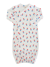 Load image into Gallery viewer, Popsicle / Organic Pointelle Gown: 0-3M
