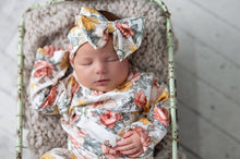 Load image into Gallery viewer, Infant Girls Botanical Ecru Baby Gown

