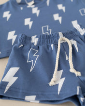 Load image into Gallery viewer, Shorts Set | Blue Bolts
