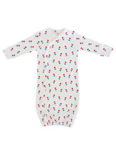 Load image into Gallery viewer, Popsicle / Organic Pointelle Gown: 0-3M
