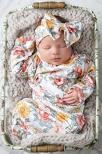 Load image into Gallery viewer, Infant Girls Botanical Ecru Baby Gown
