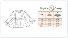 Load image into Gallery viewer, Kids Toffee Long Sleeve Lettuce Trim Shirt
