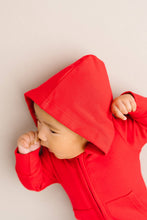 Load image into Gallery viewer, Red Hoodie Jumpsuit
