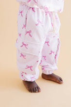 Load image into Gallery viewer, Cargo Jogger Set | Pink Bows
