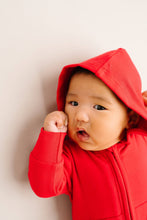 Load image into Gallery viewer, Red Hoodie Jumpsuit
