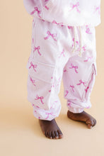 Load image into Gallery viewer, Cargo Jogger Set | Pink Bows
